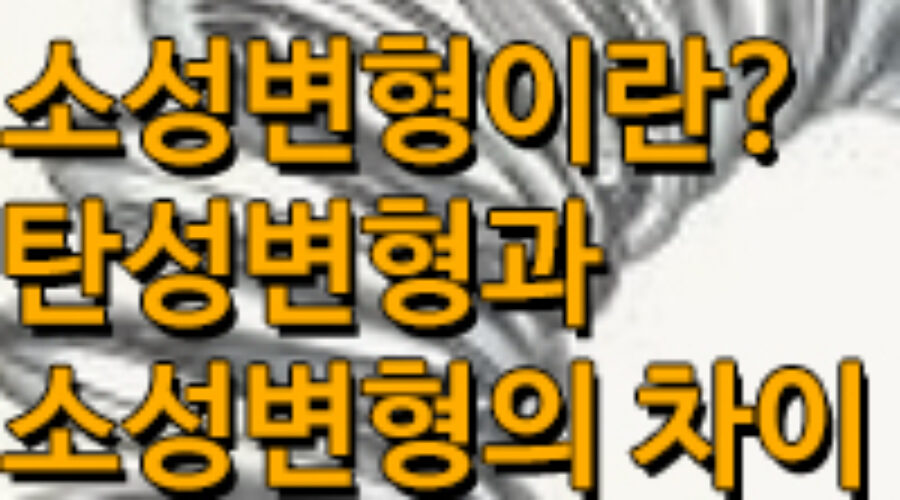 소성변형이란? 탄성변형과 소성변형 차이점과 특징은?