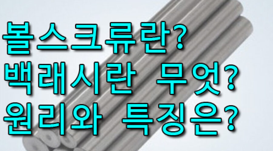 볼스크류란와 백래시란? 볼스크류의 특징을 알아보자!